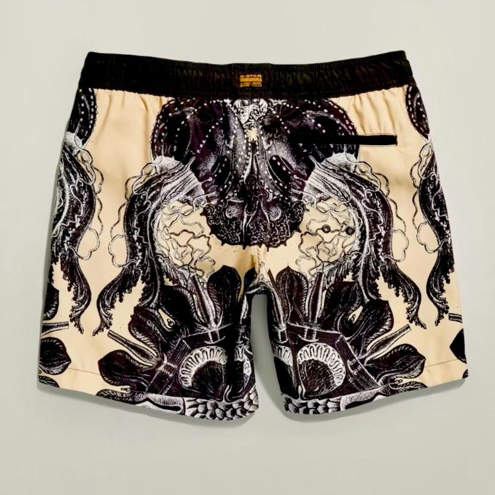 G-Star Raw Swimming shorts with amazing JELLYFISH design